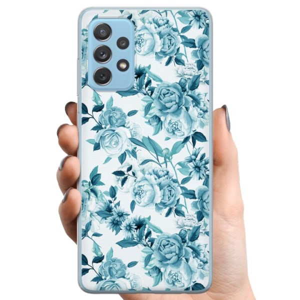 Samsung Galaxy A72 5G TPU Mobilcover Blomster