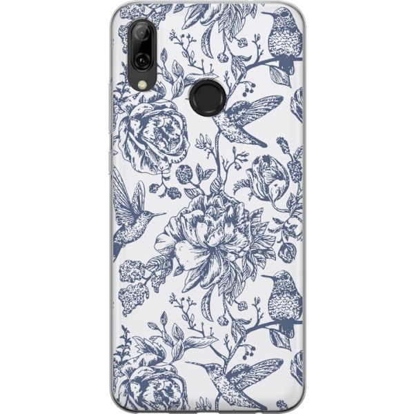 Huawei P smart 2019 Läpinäkyvä kuori Kukat & Linnut - Roman