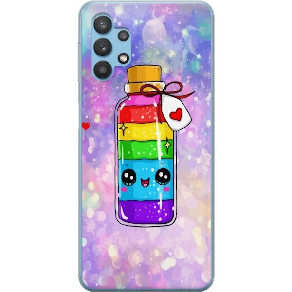 Samsung Galaxy A32 5G Genomskinligt Skal Unicorn Drops