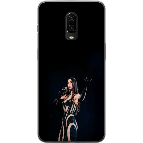 OnePlus 6T Läpinäkyvä kuori Dua Lipa – Pop Star Aesthetic