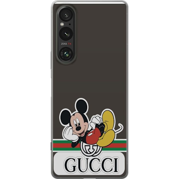 Sony Xperia 1 VI Gjennomsiktig deksel Gucci Musse Pig