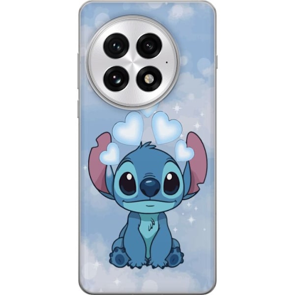 OnePlus 13 Läpinäkyvä kuori Stitch Hyppäävä Ilo - Hauska