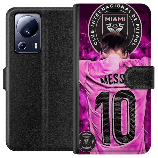 Xiaomi 13 Lite Tegnebogsetui Messi