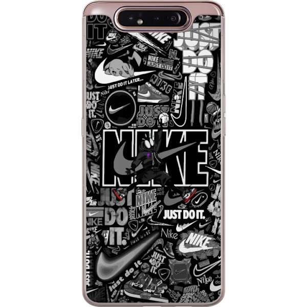 Samsung Galaxy A80 Läpinäkyvä kuori Nike