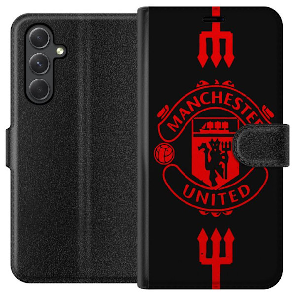 Samsung Galaxy A15 5G Plånboksfodral ManchesterUnited