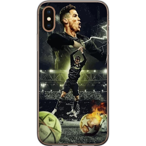 Apple iPhone X Genomskinligt Skal Ronaldo