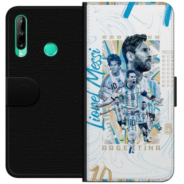 Huawei P40 lite E Lompakkokotelo Lionel Messi