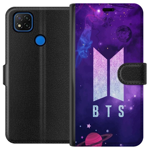Xiaomi Redmi 9C Plånboksfodral BTS