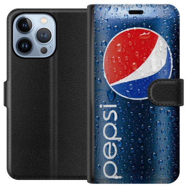 Apple iPhone 13 Pro Plånboksfodral Pepsi Can