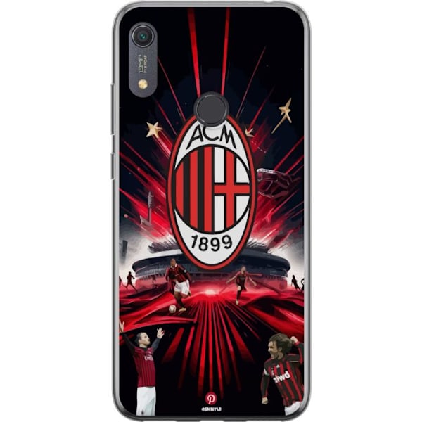 Huawei Y6s (2019) Läpinäkyvä kuori AC Milan