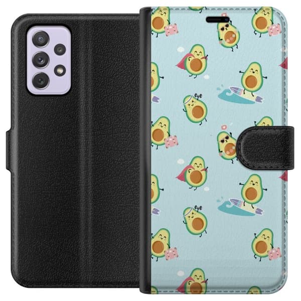 Kompatibelt Plånboksfodral till Samsung Galaxy A52s 5G Avocado