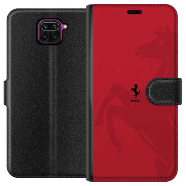 Xiaomi Redmi Note 9 Lompakkokotelo Ferrari