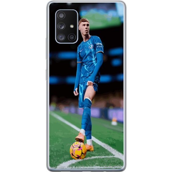 Samsung Galaxy A71 5G Gennemsigtig cover Fodbold