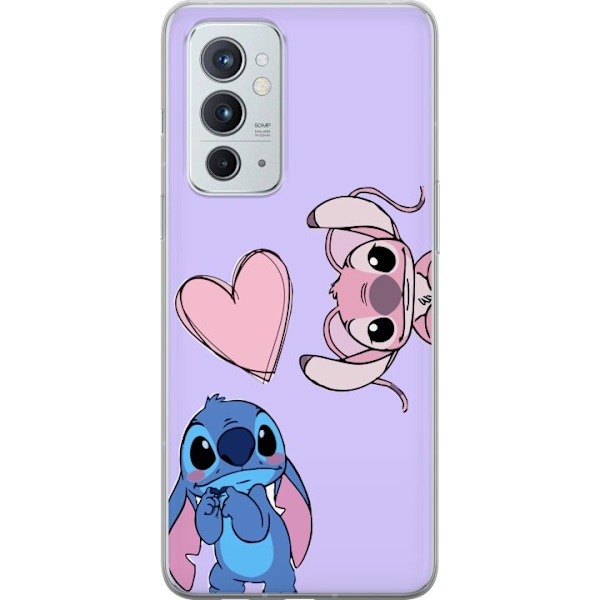 OnePlus 9RT 5G Läpinäkyvä kuori Stitch Mode
