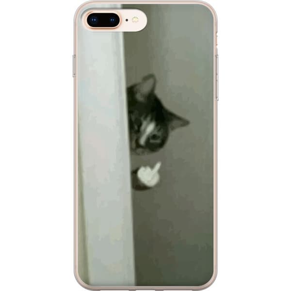 Kompatibelt Mobilskal till Apple iPhone 8 Plus HAHA Katt