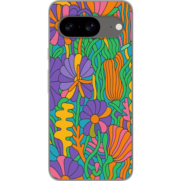 Google Pixel 8 Genomskinligt Skal Color Pop