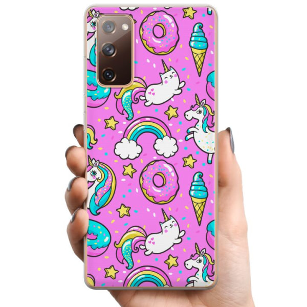 Samsung Galaxy S20 FE TPU Mobildeksel Unicorns