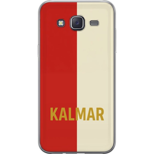 Samsung Galaxy J5 Läpinäkyvä kuori Kalmar - jalkapallo