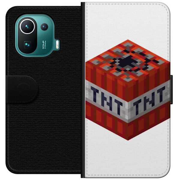 Xiaomi Mi 11 Pro Lompakkokotelo Minecraft TNT