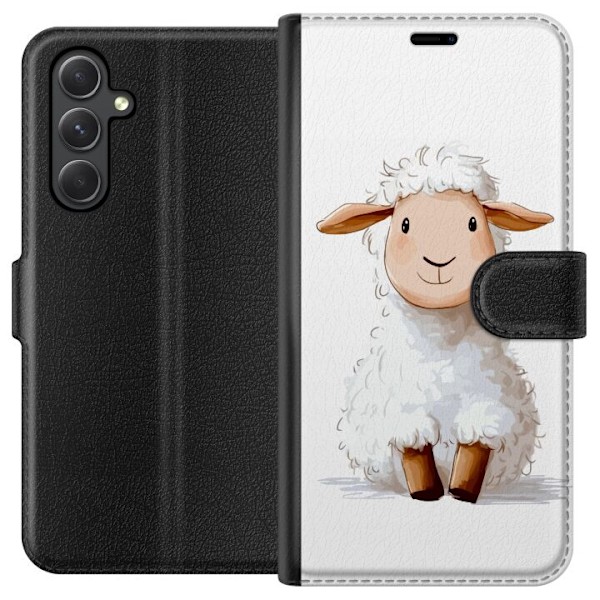 Samsung Galaxy A05s Lompakkokotelo Suloinen Lammas - lasten ja