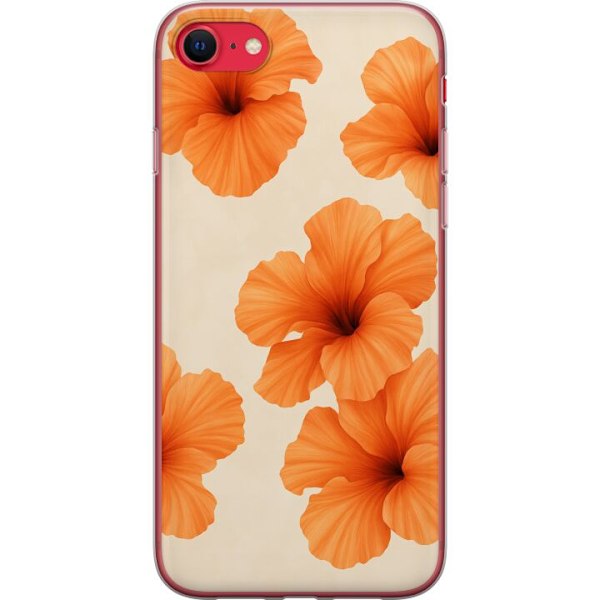 Apple iPhone 8 Läpinäkyvä kuori Papaya Punch