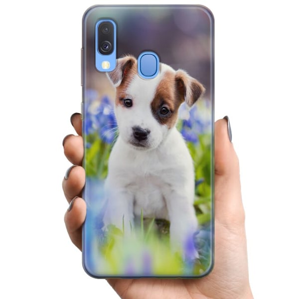 Samsung Galaxy A40 TPU Mobilskal Hund