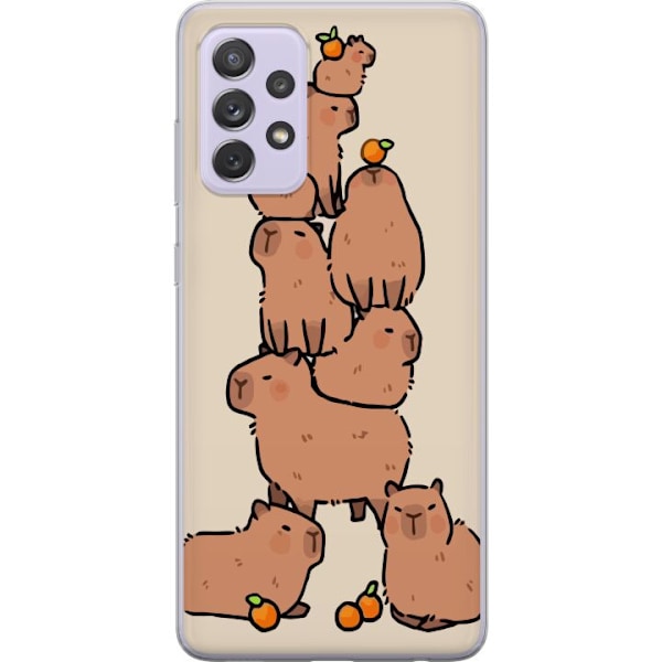 Samsung Galaxy A52s 5G Läpinäkyvä kuori Kapybara