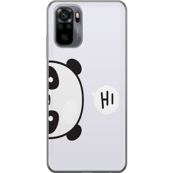 Xiaomi Redmi Note 10S Genomskinligt Skal Hi! kawaii