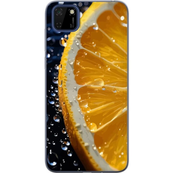 Huawei Y5p Gennemsigtig cover Appelsin