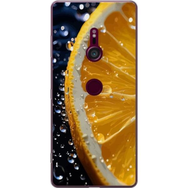 Sony Xperia XZ3 Gennemsigtig cover Appelsin