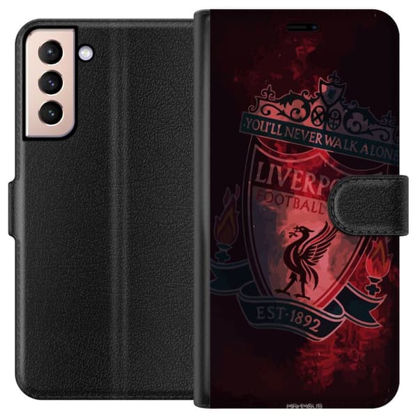 Kompatibel Tegnebogsetui til Samsung Galaxy S21 Liverpool