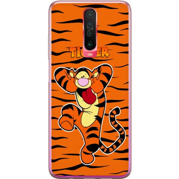 Xiaomi Redmi K30 Gennemsigtig cover Tiger