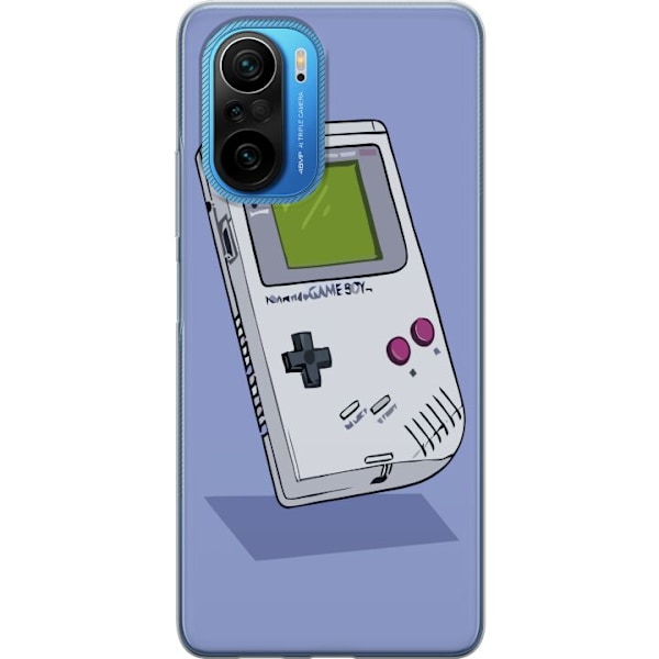 Xiaomi Poco F3 Gennemsigtig cover Game Boy Lilla