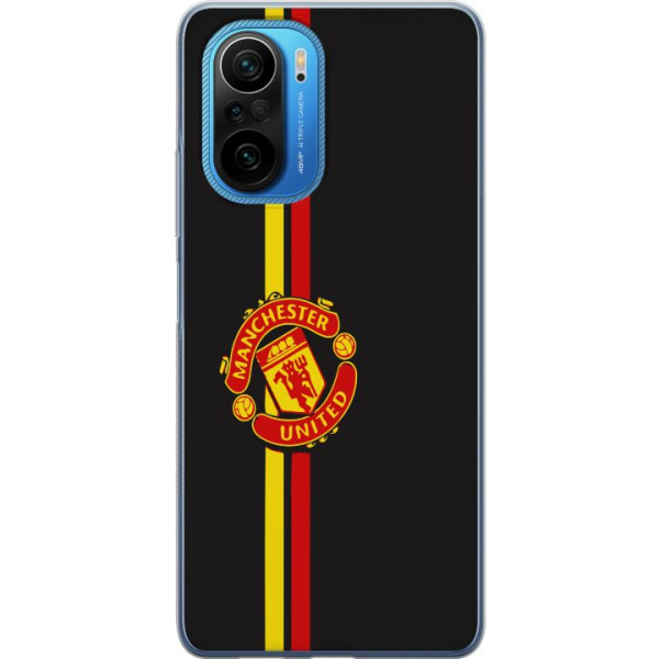 Xiaomi Poco F3 Gennemsigtig cover Manchester United F.C.