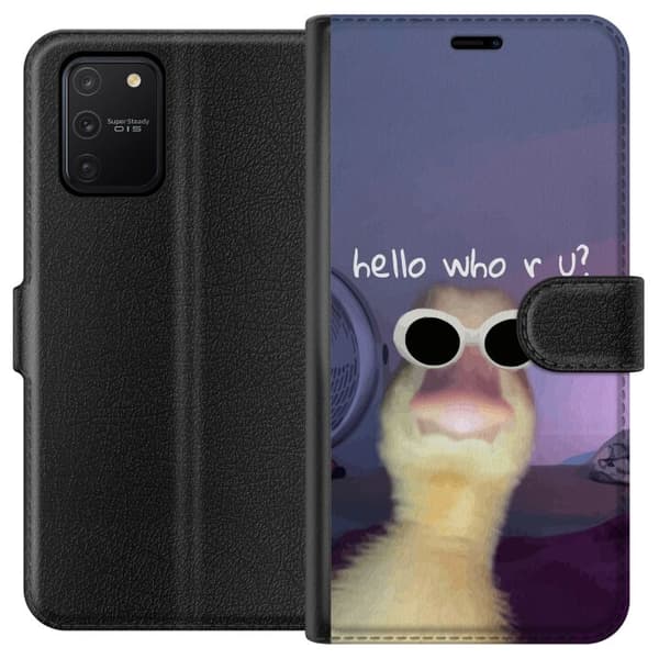 Kompatibel Tegnebogsetui til Samsung Galaxy S10 Lite Hvem er du?