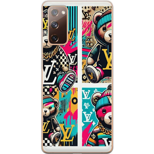 Samsung Galaxy S20 FE Gennemsigtig cover LV Teddy