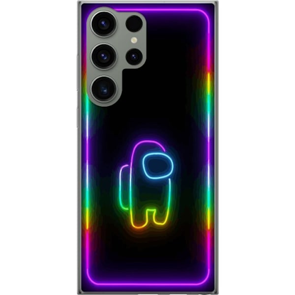 Samsung Galaxy S23 Ultra Gennemsigtig cover Among Us 2023