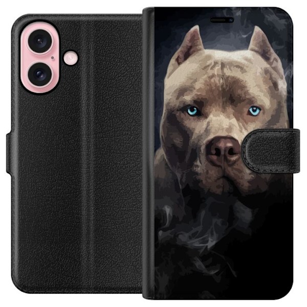 Apple iPhone 16 Tegnebogsetui Pitbull