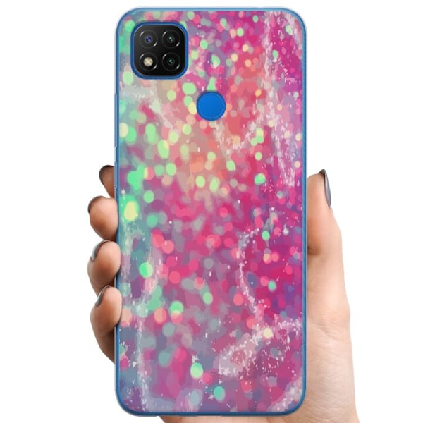 Xiaomi Redmi 9C NFC TPU Mobilskal Glitter