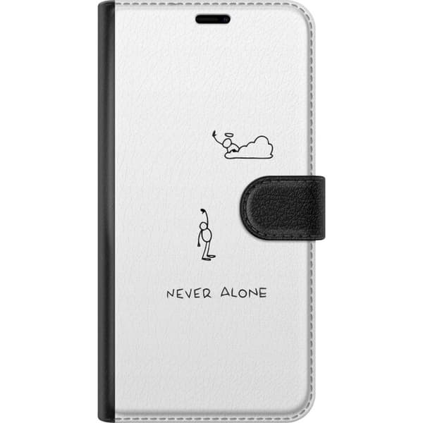 Kompatibel Tegnebogsetui til Samsung Galaxy S24 Aldrig Alene