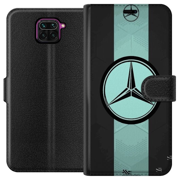 Xiaomi Redmi Note 9 Tegnebogsetui Mercedes