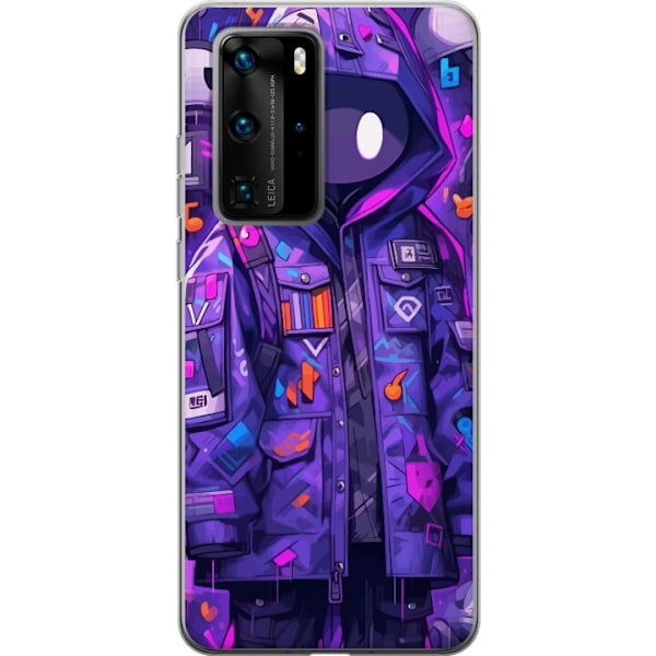 Huawei P40 Pro Gennemsigtig cover Anime