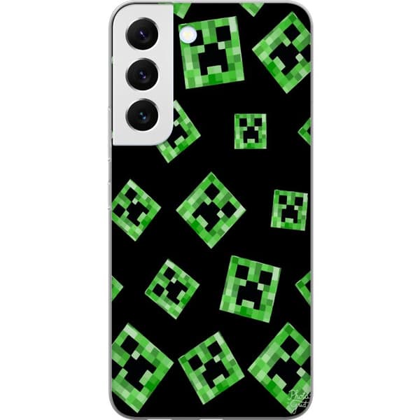 Kompatibelt Mobildeksel til Samsung Galaxy S22 5G Minecraft
