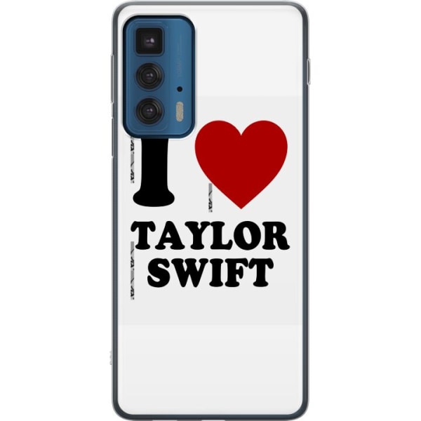 Motorola Edge 20 Pro Genomskinligt Skal Taylor Swift