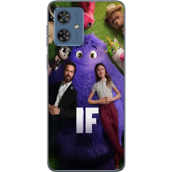 Motorola Moto G54 Läpinäkyvä kuori IF: Låtsaskompisar