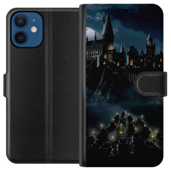 Kompatibel Tegnebogsetui til Apple iPhone 12 mini Harry Potter