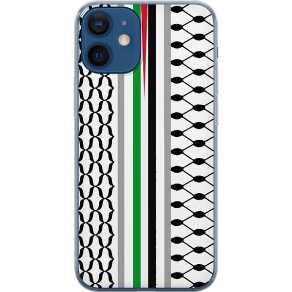 Kompatibelt Mobilskal till Apple iPhone 12 mini Keffiyeh, Palestina