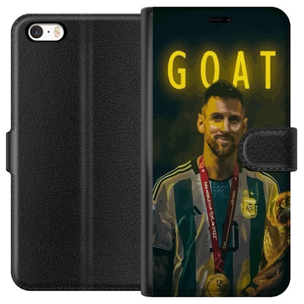 Apple iPhone 5s Plånboksfodral Goat Messi