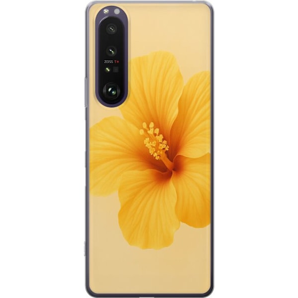 Sony Xperia 1 III Läpinäkyvä kuori Lemon Zing