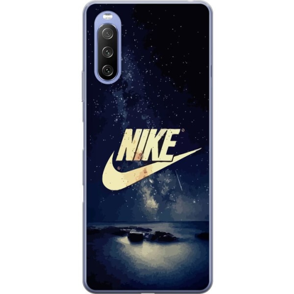 Sony Xperia 10 III Läpinäkyvä kuori Nike